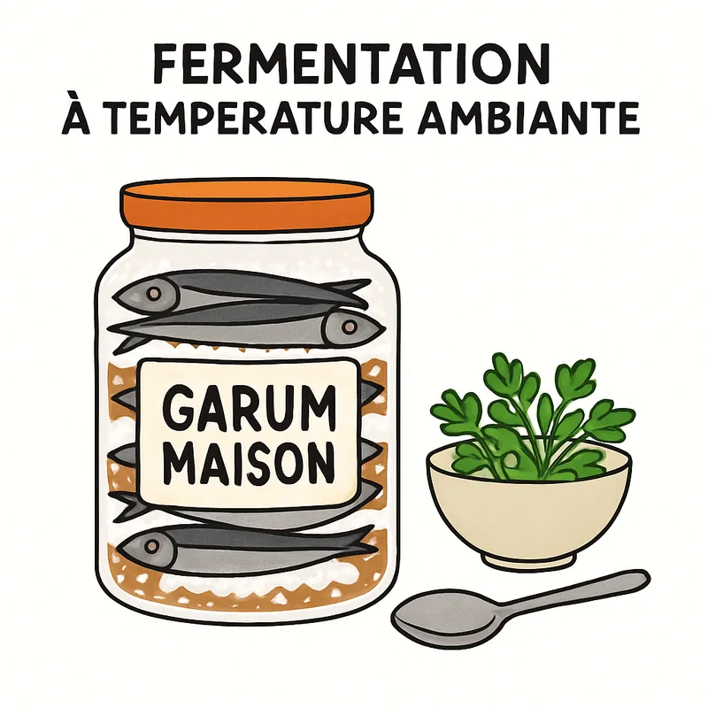 Garum maison et umami : la saveur qui change tout