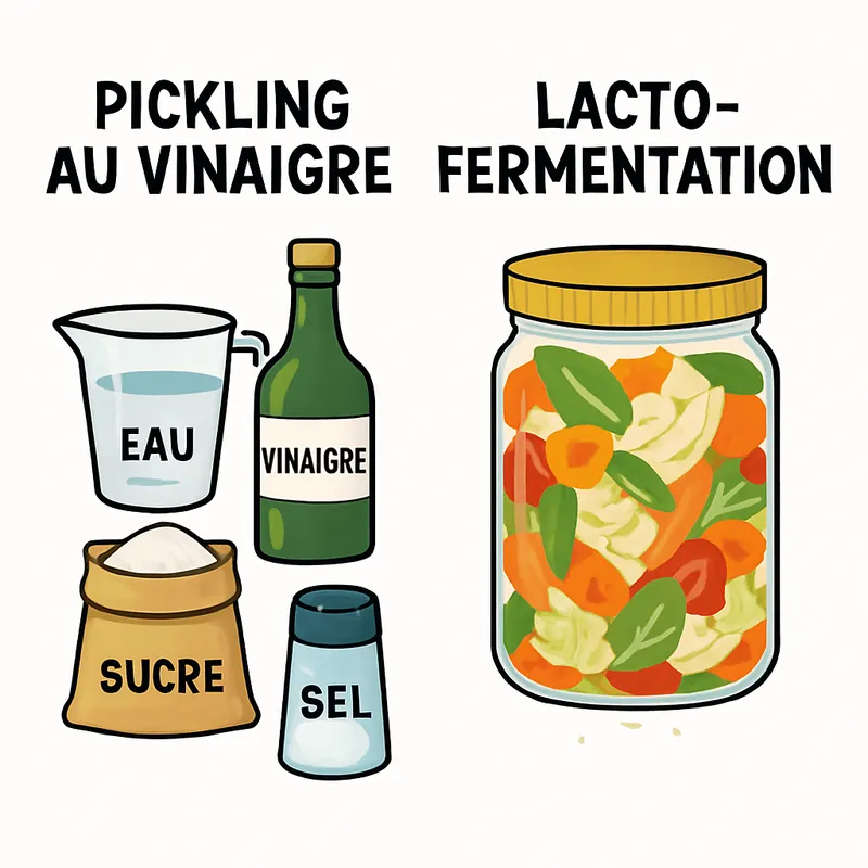 Pickles maison : cornichons et légumes revisités