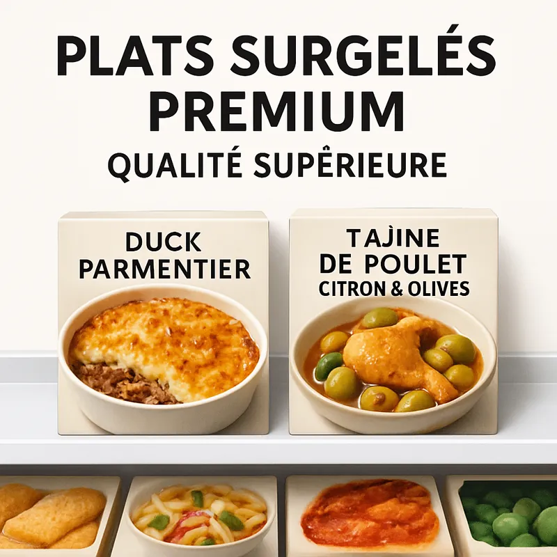 Plats surgelés premium : la révolution du rayon