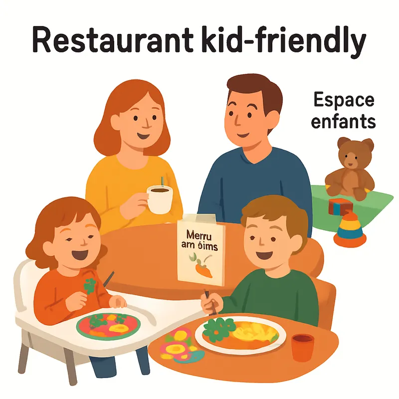 Aller au restaurant avec ses enfants : idées des parents pour que ce soit agréable