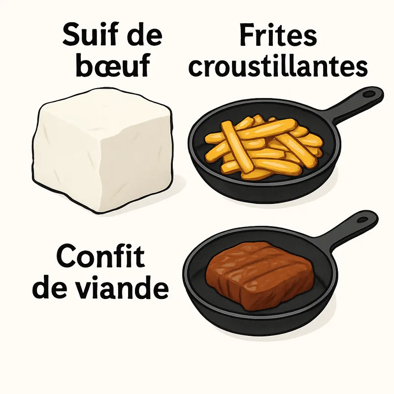 Suif en cuisine : la graisse de bœuf fait son retour